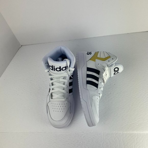 [FY4284] Adidas Entrap Mid Cloud White/Core Black - Picture 9 of 11